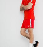 Puma Shorts With Taped Side Stripe In Red Exclusive To Asos - Red