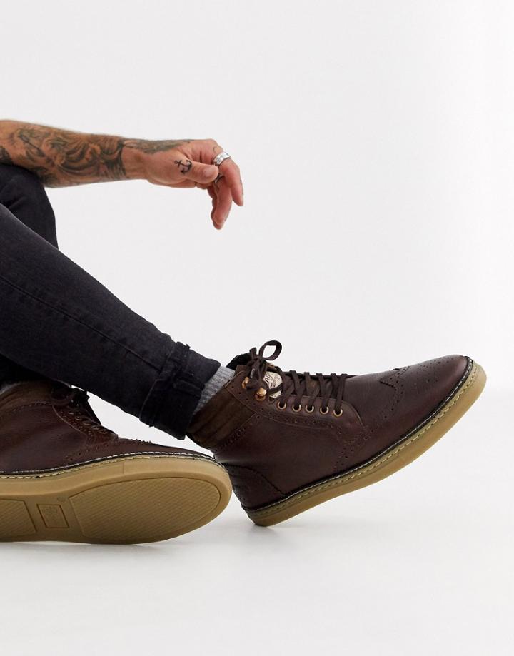 Original Penguin Huntsman Hiker Boot In Brown - Brown