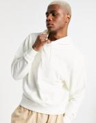 Russell Athletic Faded Embroidered Hoodie-white