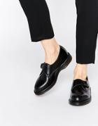 Dr Martens Lorne Monk Strap Flat Shoes - Black