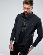Religion Light Weight Biker Jacket - Black
