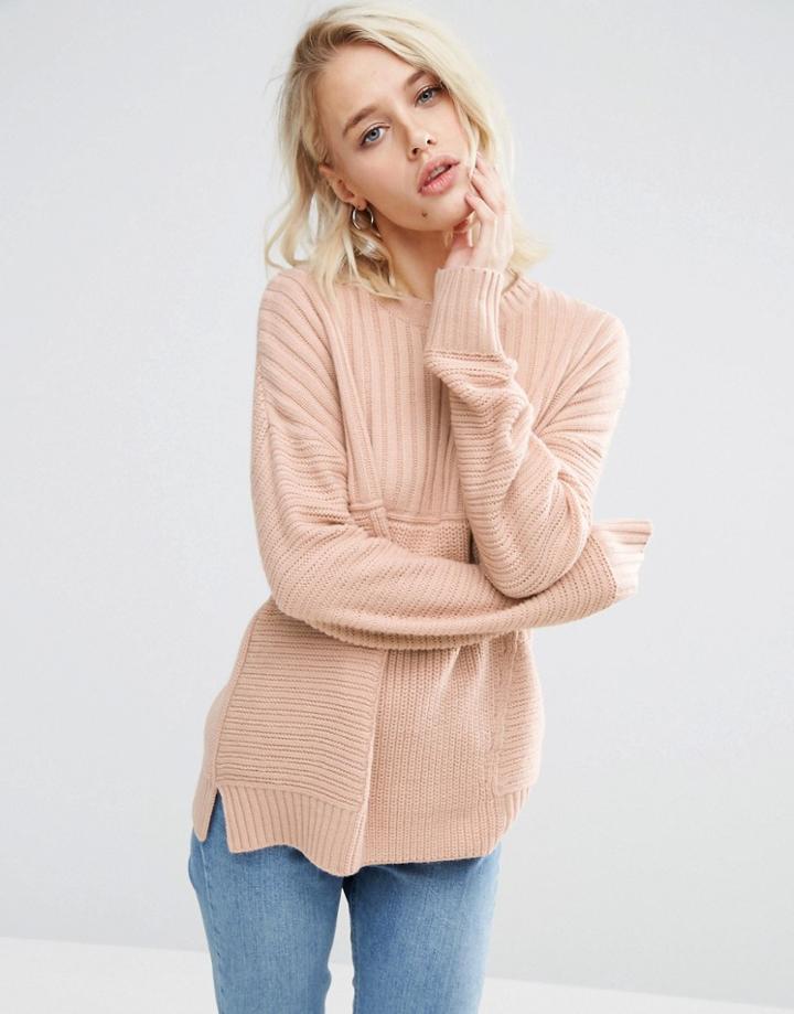 Asos Ultimate Chunky Sweater - Purple