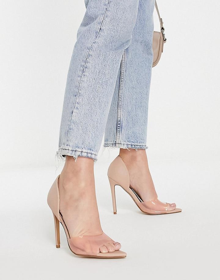 Ego X Jess Hunt Heel Sandals In Beige-neutral