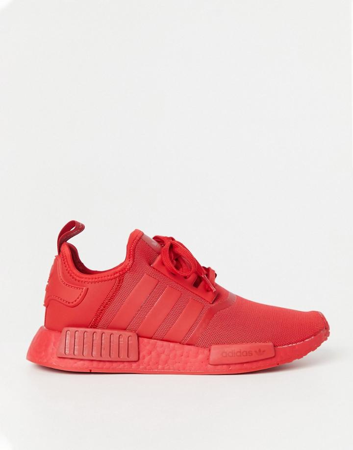 Adidas Originals Nmd R1 Sneakers In Triple Red