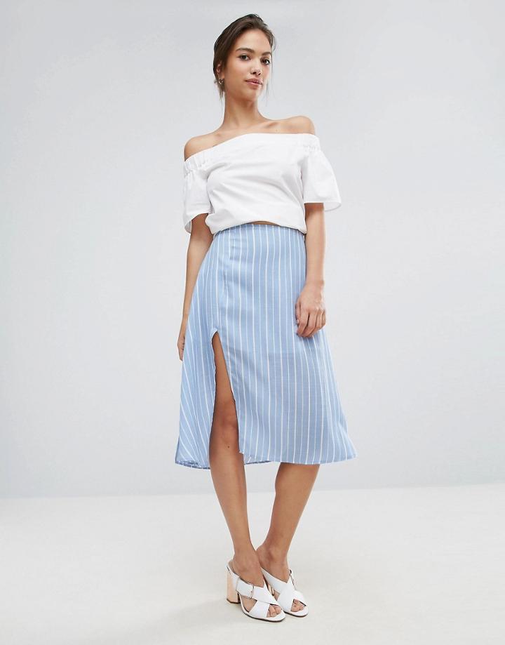 A State Of Being Unknown Skirt - Blue