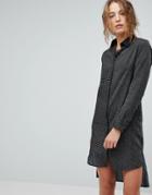 Bolongaro Trevor Stripe Shirt Dress - Black