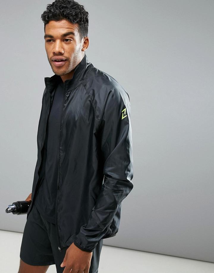Yourturn Running Lightweight Windbreaker - Black