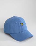Lyle & Scott Baseball Cap In Dusty Blue - Blue