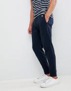 Abercrombie & Fitch Icon Logo Cuffed Jogger In Navy - Navy