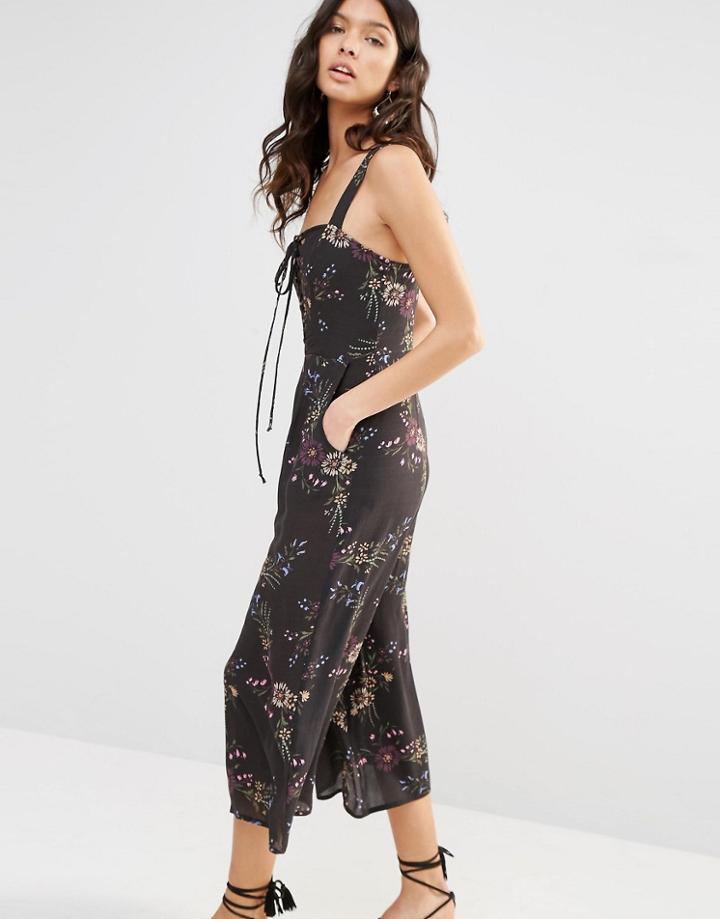 Flynn Skye Jade Midi Jumpsuit - Spring Nights