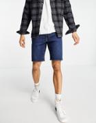 Levi's 405 Standard Fit Denim Shorts In Dance Floor Dark Wash-blues