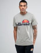 Ellesse T-shirt With Classic Logo In Gray - Gray