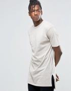 Hand Of God Oil Washed T-shirt - Stone