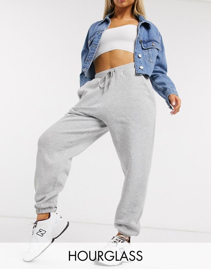 Asos Design Hourglass Oversized Jogger-grey