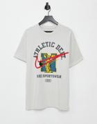 Nike Class Of '72 Boxy T-shirt With Print In Off White