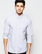Selected Homme Lightweight Cotton Shirt - Gray