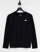 The North Face Seasonal Long Sleeve T-shirt In Black