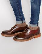 Base London Sinclair Derby Shoes - Red