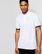 G-star Polo Pitro Pique Contrast Detail In White - White