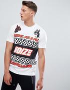Diesel T-just-wf Noize Logo T-shirt - White