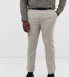 Twisted Tailor Plus Super Skinny Suit Pants In Gray - Gray