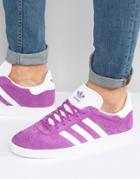Adidas Originals Gazelle Sneakers In Purple Bb5484 - Purple