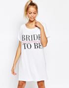 Adolescent Clothing Bride To Be Nightee - White