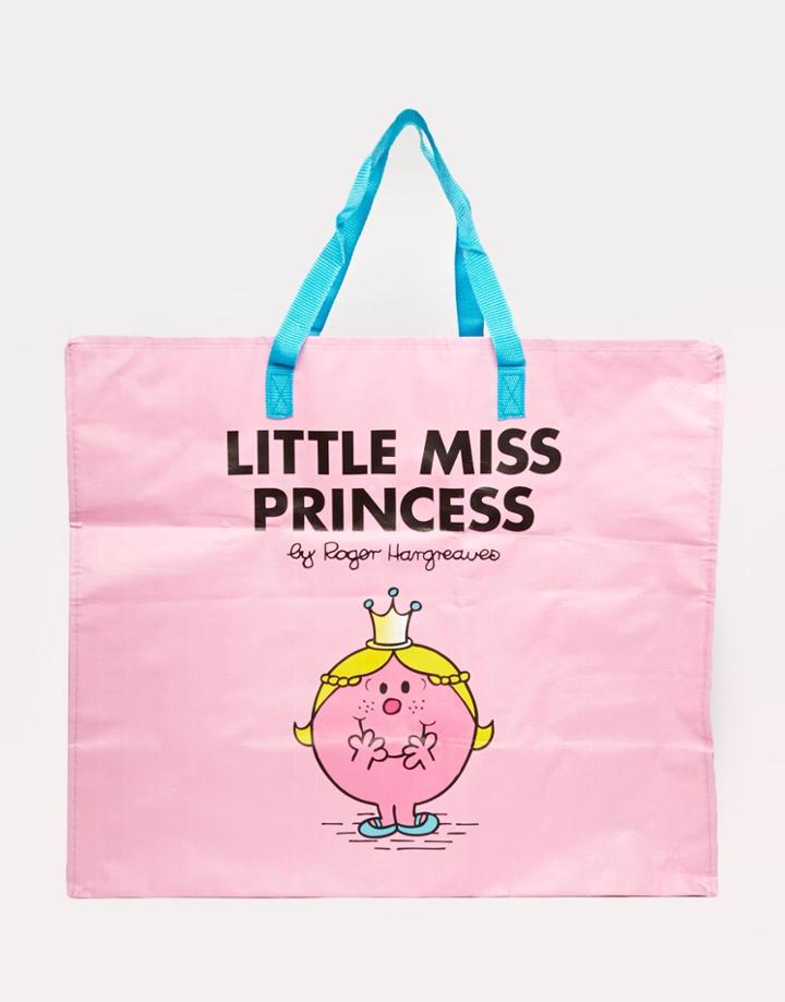 Little Miss Princess Large Storage Bag - Pink