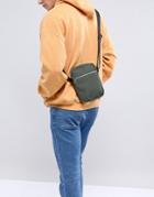 Mi-pac Canvas Flight Bag In Black - Green