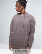 Puma Distressed Oversized Hoodie In Brown Exclusive To Asos 57530602 - Brown