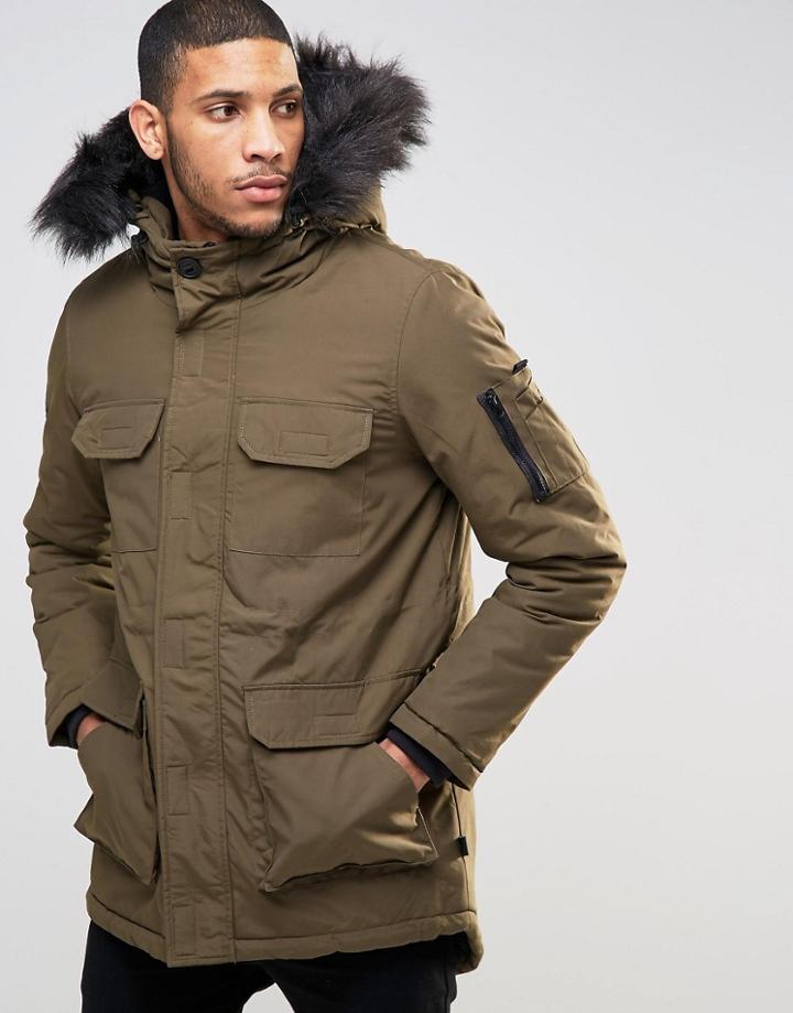 Bellfield Arctic Parka Jacket - Green