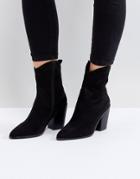 Asos Eslyn Western Boots - Black