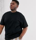 Collusion Plus T-shirt In Black - Black