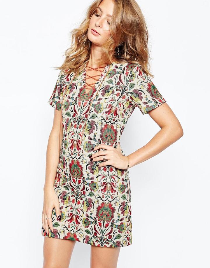 Millie Mackintosh Mini Tapestry Dress - Tapestry