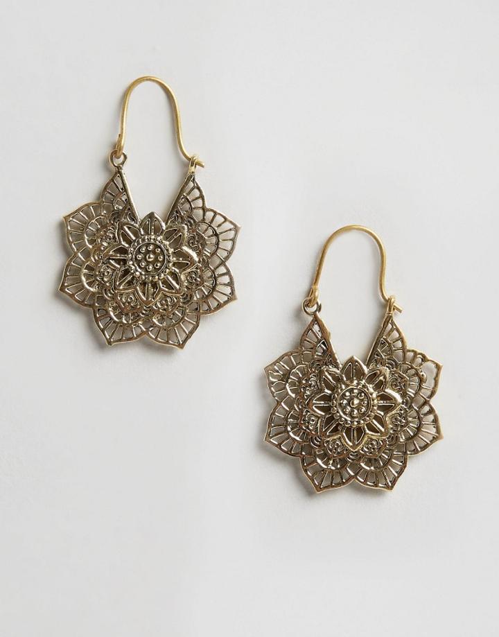 Child Of Wild Lahu Hoop Earrings - Gold