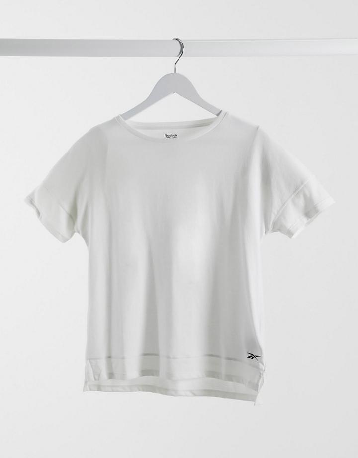 Reebok Activchill Cotton T-shirt In White