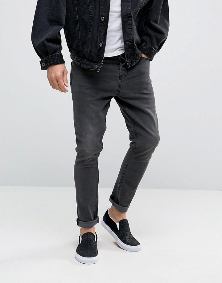 Dc Tapered Fit Jeans - Black