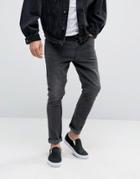 Dc Tapered Fit Jeans - Black