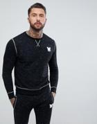 Good For Nothing Sweat In Space Dye - Black