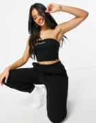 Ellesse Crystal Bandeau In Black- Exclusive To Asos