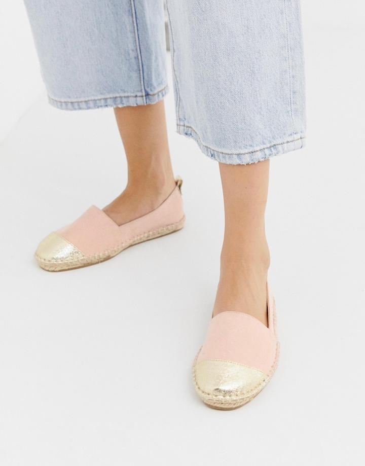 Asos Design Jacey Espadrilles - Pink