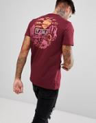 Friend Or Faux Rattler Back Print T-shirt - Red