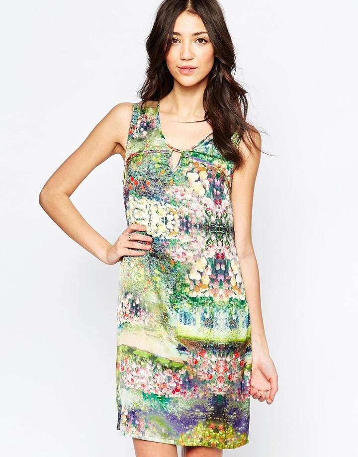 Lavand Scenic Shift Dress - G