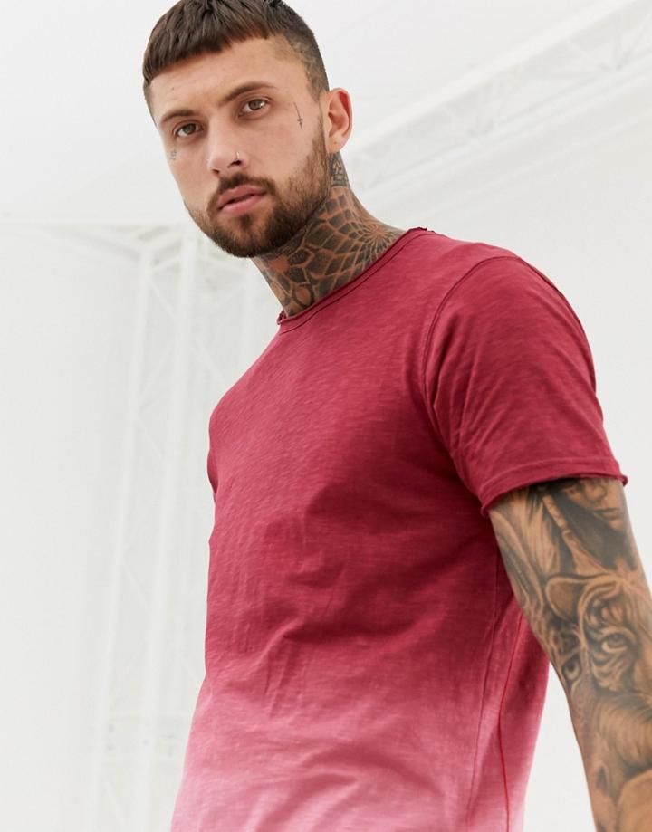 Ringspun Ombre T-shirt - Black