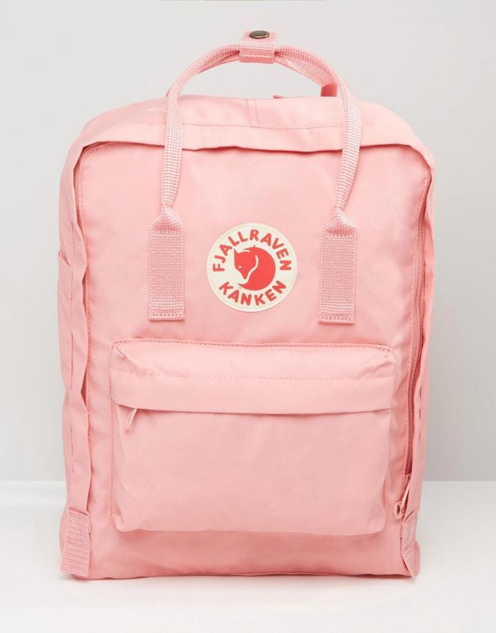 Fjallraven Classic Kanken Backpack In Pastel Pink - Pink