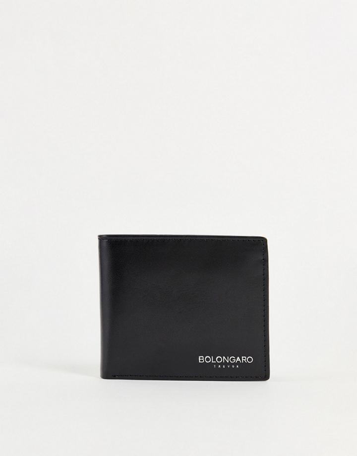 Bolongaro Trevor Western Grain Billfold Wallet-black