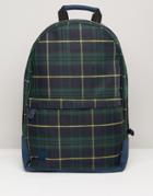 Mi Pac Backpack In Plaid - Black