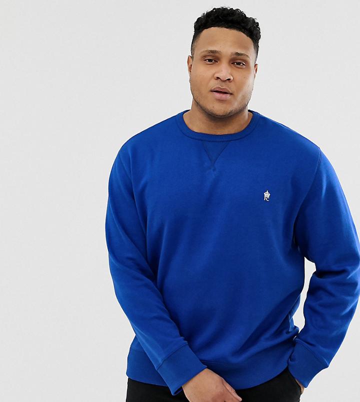 French Connection Plus Crew Neck Logo Sweat