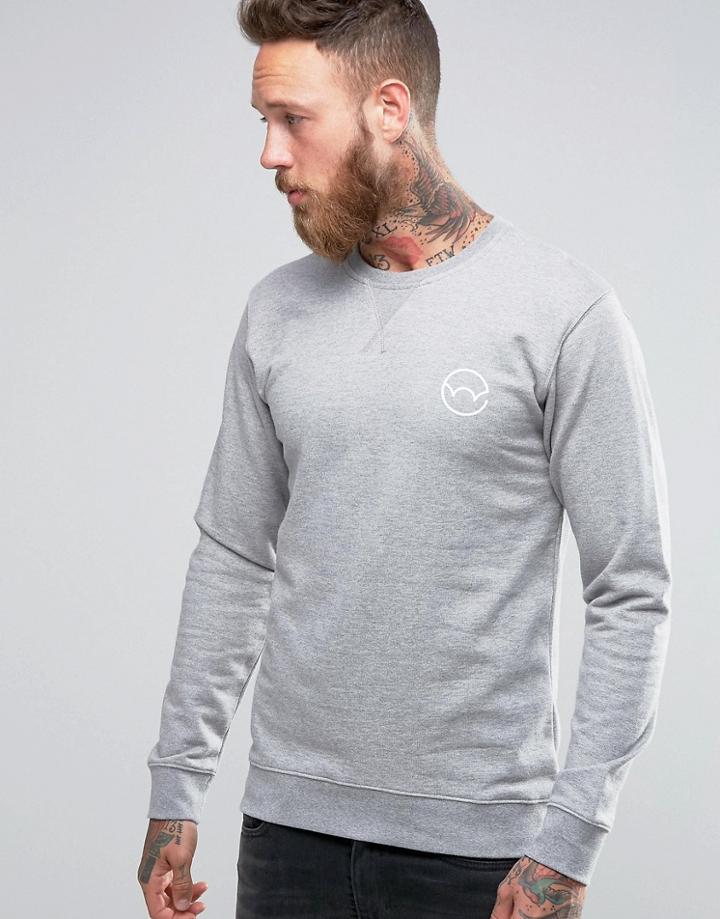 Edwin Logo Sweatshirt - Gray