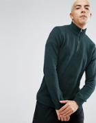 Asos Midweight Sweater In Green - Green